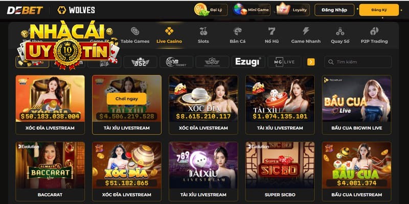 Giới thiệu các ưu điểm lớn và ấn tượng của DEBET