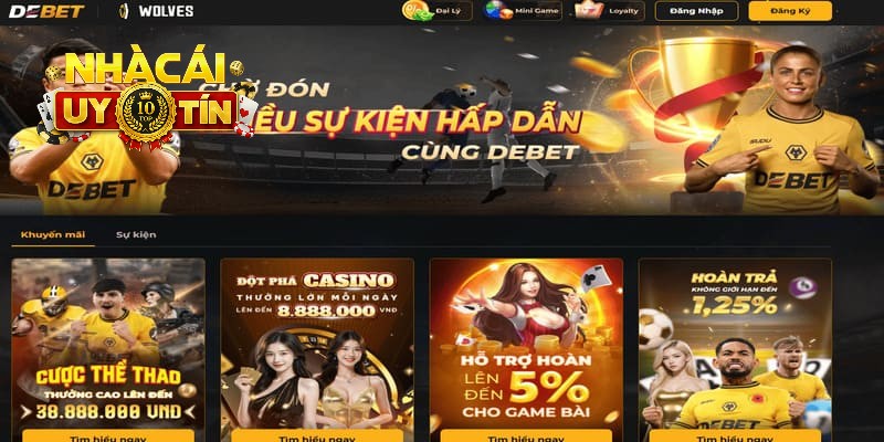 Khuyến mãi tri ân cực lớn tại Debet