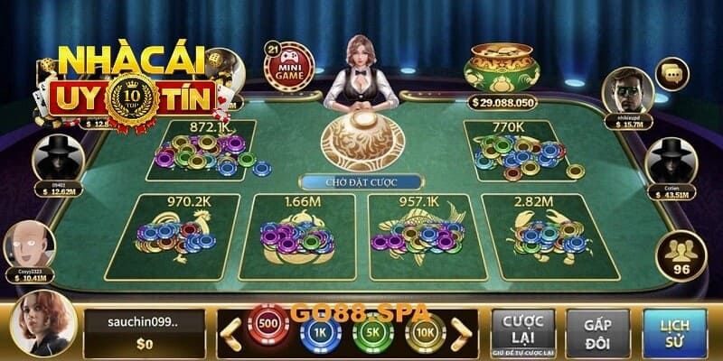 Nạp tiền tại cổng game Go88 trực tuyến