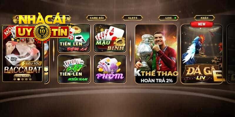 3 bộ môn cá cược hot nhất tại Hitclub hiện nay