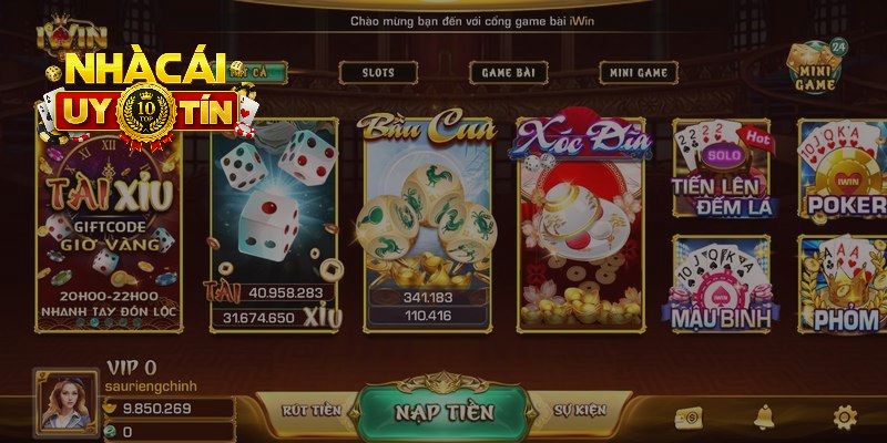 Game bài Iwin – thế giới trò chơi phong phú