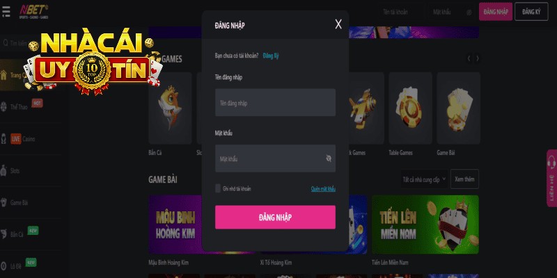 Vì sao đăng nhập vào NBET không được?