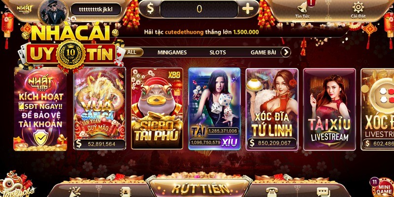 Đồ họa trong Nhatvip được đầu tư kỹ càng