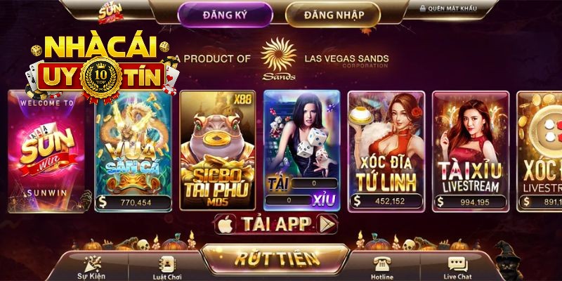 Những thế mạnh vượt trội tải cổng game Sunwin đình đám